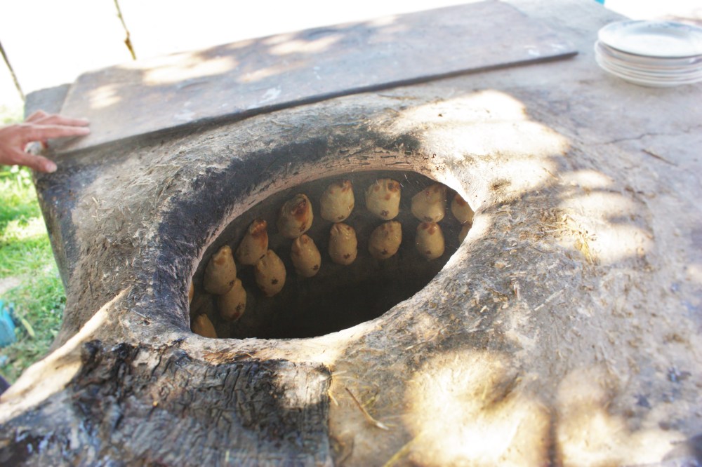 We ate Samsa at any given opportunity. It’s basically a Cornish pasty and cooked inside these beehive-shaped ovens by the roadside. 