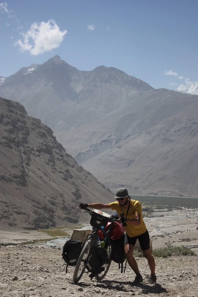 Sandy roads often meant getting off and pushing was the only option.